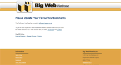 Desktop Screenshot of fulfillment.bigww.co.uk